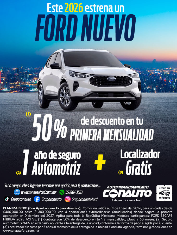 Este 2026 estrena un Ford Nuevo
