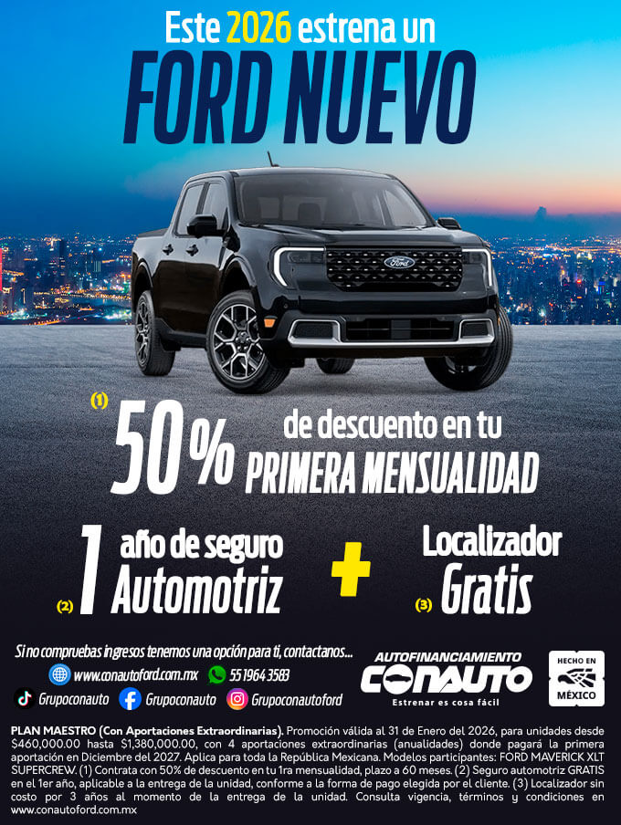 Este 2026 estrena un Ford Nuevo